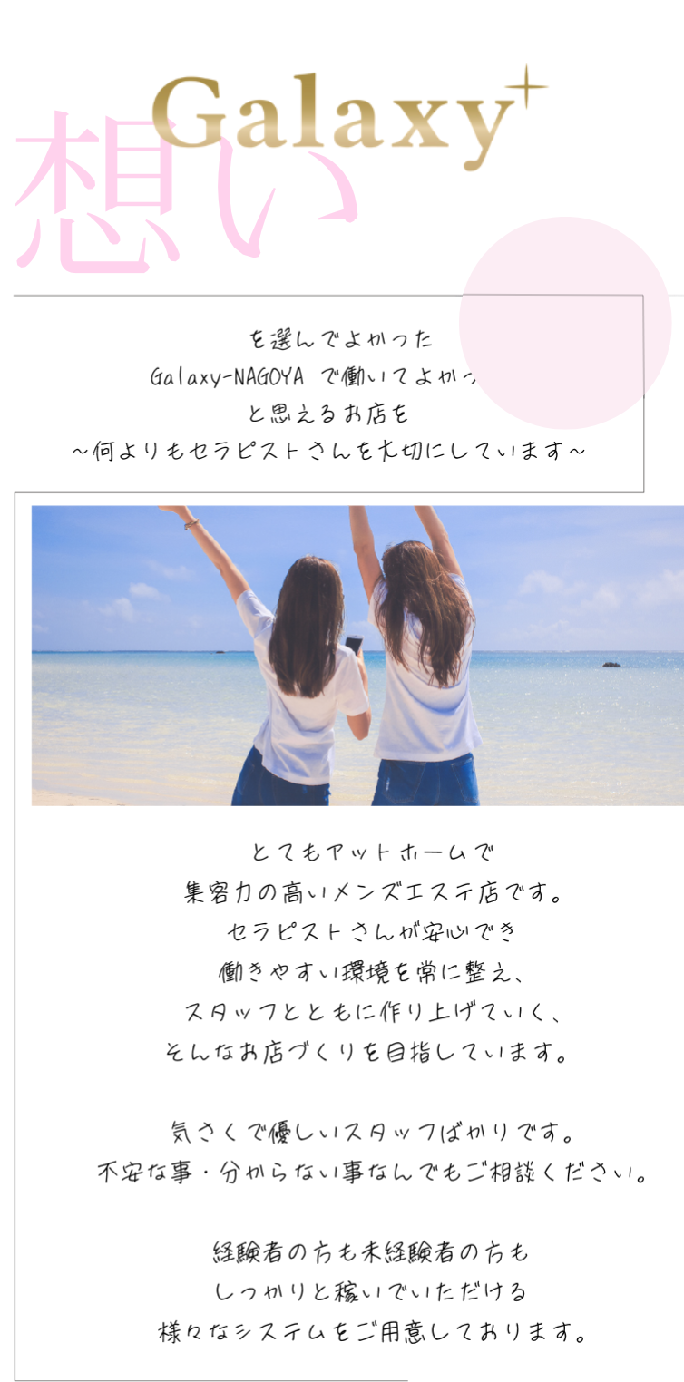 Galaxyの想い